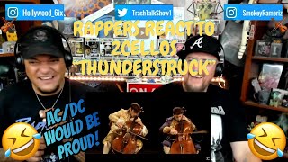 Rappers React To 2Cellos "Thunderstruck"!!!