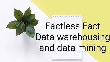 Factless Fact in Data warehousing