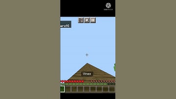 Minecraft PE Command Block+Vines MLG From 256 Blocks  Height