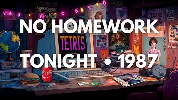 Playback 1987 // TETRIS Neon Blocks – Synthwave Chill Focus Mix