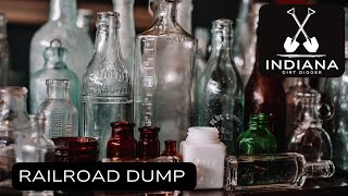 Exploring the Railroad Dump  Sodas, Beers & Other Glass Bottles  Poison!