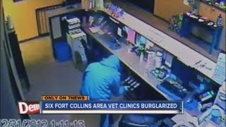Is thief targeting veterinary hospitals?