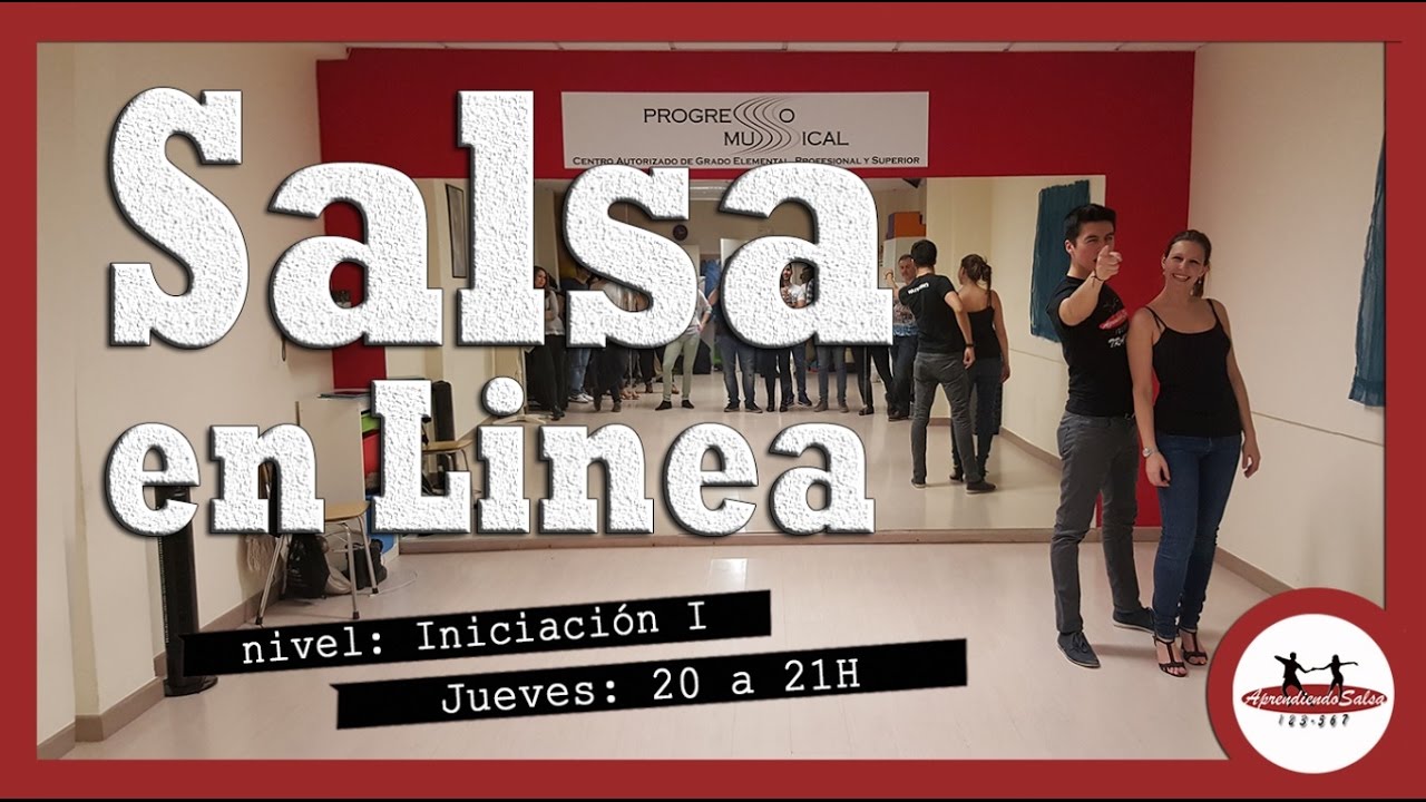 Salsa en Linea Iniciación I (Salsa principiantes) (Pasos Básios