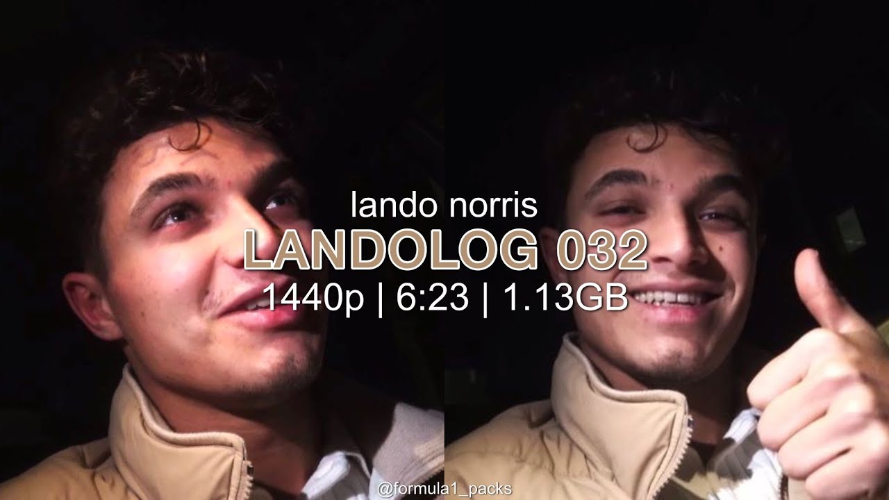 Lando Norris LandoLOG 032 cropped