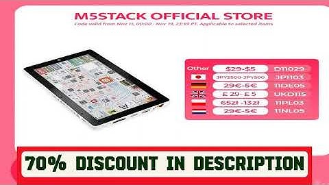 A must-have product! M5Stack Official Tab5 IoT Controller/Development Kit (ESP32-P4) -Without Batt