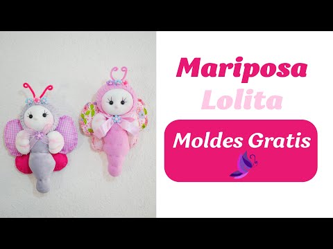 #Tutorial – Mariposa Lolita (Moldes Gratis) ?
