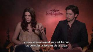 Entrevista a Ashley Greene y Jackson Rathbone por Alex Medela - Twilight: Breaking Dawn Part 1