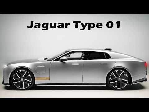Jaguar Type 01 - premiere in New York  -   interior, driving