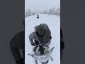 Snowmobiling in Yellowstone! #Shorts #GoProMAX #Snowmobile