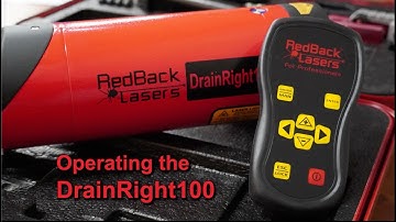DR100 Pipe Laser: How to Operate