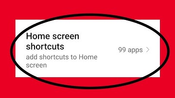 Enable || Turn on Home Screen Shortcuts Permission in Redmi Mobile