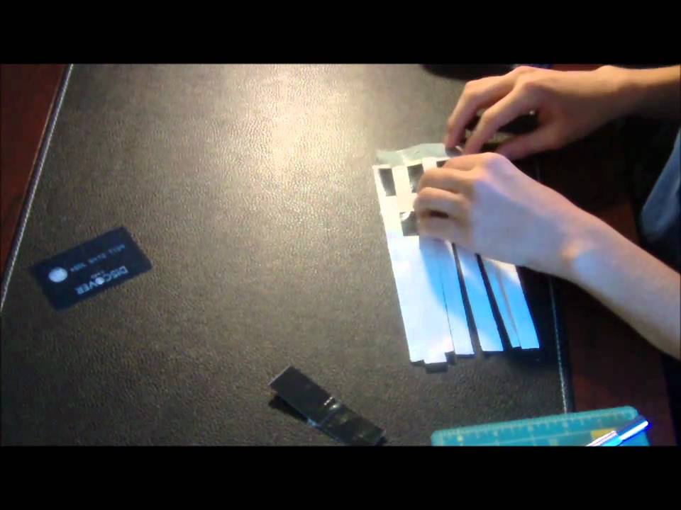 How to Make a Checkered Duct Tape Wallet YouTube