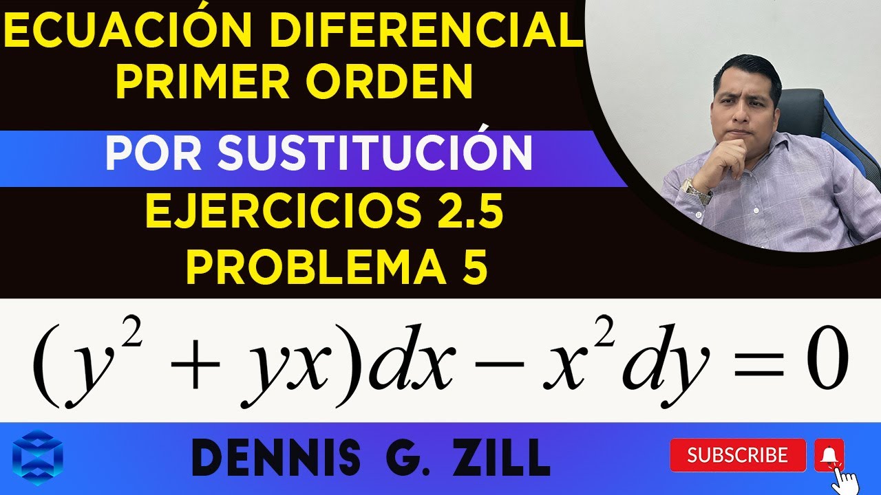 Ejercicios 2.5 Problema 5 Dennis G. Zill E.D. Ecuaciones Diferenciales