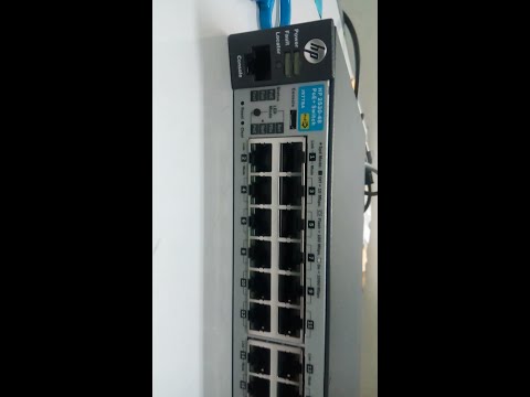 Unboxing HP Aruba 2530 48-Port PoE+ Switch J9778A