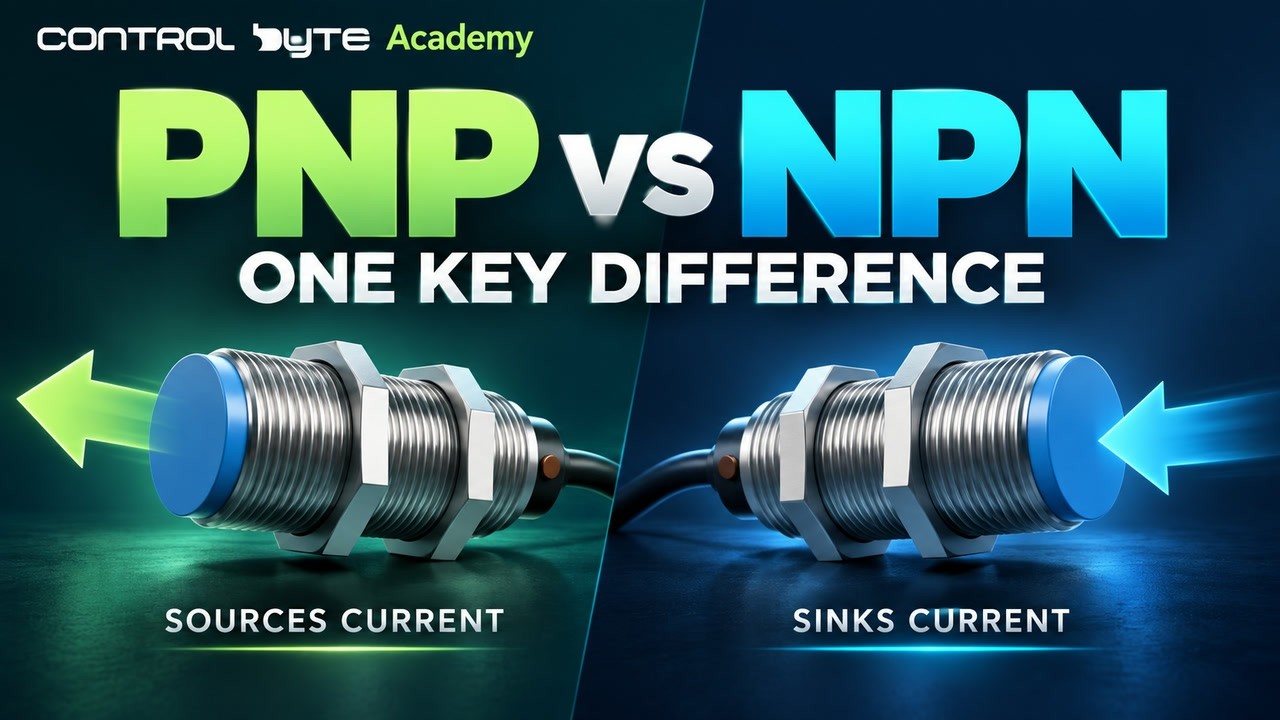 PNP vs NPN Sensors Explained: Wiring, PLC Inputs & Testing