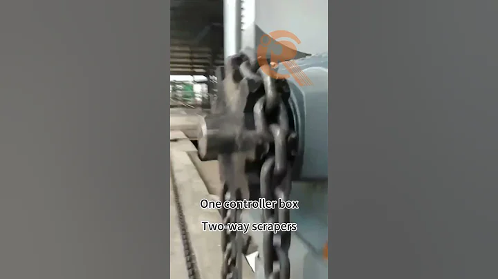 Automatic Manure Scraper System #cowshedcleaningmachine