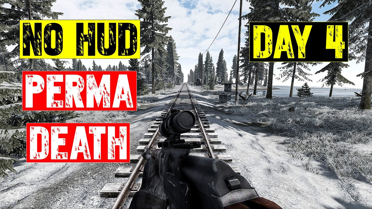 Road to Vostok - No HUD Iron Man Challenge - Final Demo in Winter - Day 4