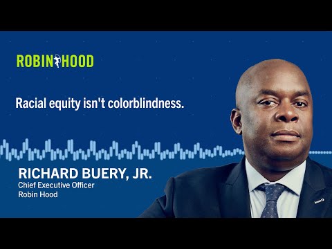 This Robin Hood Moment: Richard Buery, Jr. on racial equity