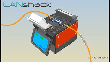 How To Fusion Splice Fiber Optic Cable - Animated
