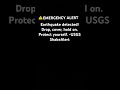 Earthquake warning