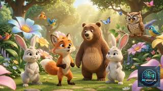 🦊🚪✨ **Finn Fox and the Door in the Tree | Magical Forest Adventure | Moral Story for Kids** 🌳🌸