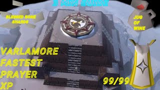 [QUICK GUIDE] 3 MINUTE VIDEO VARLAMORE PRAYER METHOD! #osrs #oldschoolrunescape