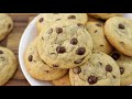 Recette de biscuits moelleux aux ppites de chocolat