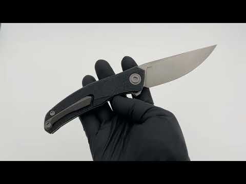 Shirogorov Knives Ursus Q95 - Black Micarta Handle - Elmax Blade - MRBS Knife From Recon 1