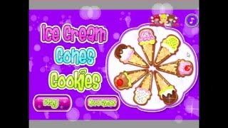 Ice Cream Cones Cookies :: Cooking Games Online :: Girl Games And Fun screenshot 5