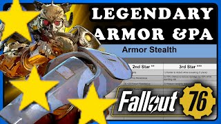 Fallout 76: Best Legendary Effects for Armor & Power Armor 2024