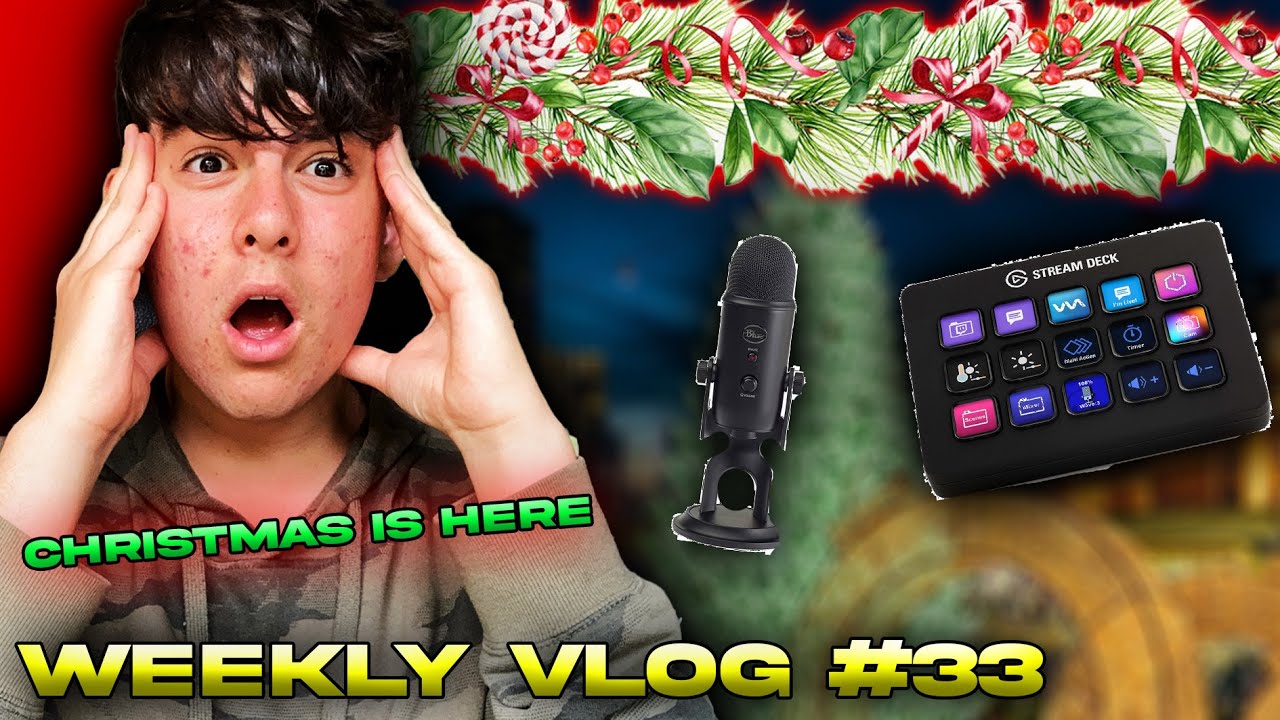 HUGE CHRISTMAS WEEK | WEEKLY VLOG 33 - YouTube