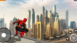 playing rope hero spider man games play 6 screenshot 5