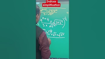 INDICES SIMPLIFICATION#shorts #indices #maths