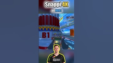 Snappi 4K on NUKE ☠️ | #cs2 #csgo #shorts #gaming