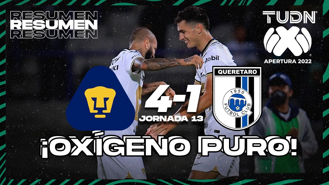 ¿Quién va ganando de Pumas contra Querétaro