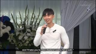 Actor Aloysius Pang given final military send-off