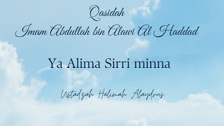 Download Lagu YA ALIMA SIRRI MINNA | Ustadzah Halimah Alaydrus | Qasidah Imam Abdullah bin Alawi Al Haddad MP3