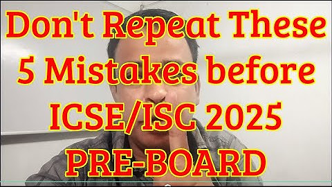 Will ICSE/ISC Board Exams 2025- No More Errors in 2025 🔥 | MUST WATCH ✅@TuitionICSEOnline, ICSE 2025