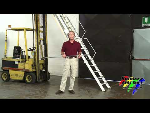 Rainbow G-Series Folding Attic Ladder | Heavy-Duty Steel Access Solution