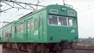 常磐線快速103系 通過編（15両編成） Joban Line - 103 series EMU Rapid Train