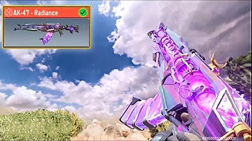 *NEW* Mythic AK-47 - Radiance Gameplay with Kill Effects in Cod Mobile!