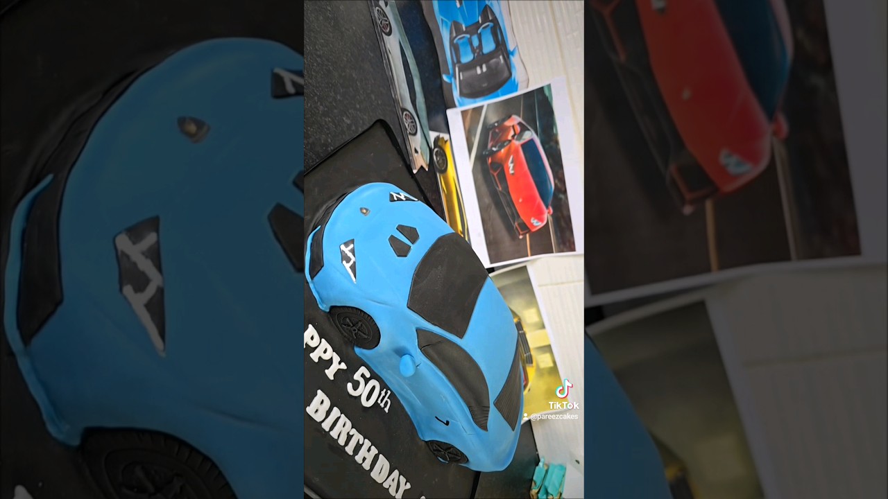 Lamborghini cake 🥹