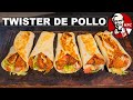 Cocinando Twister de KFC Facil y Economico | Abelca