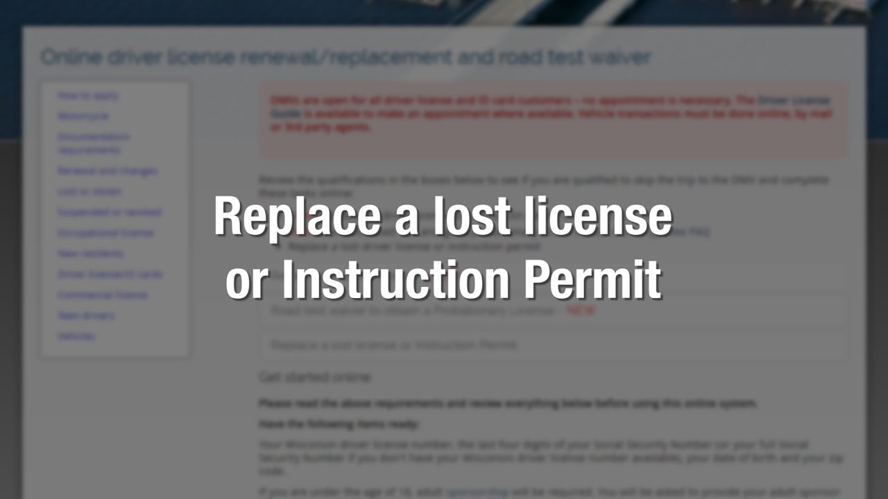 What Happens If You Lose Your Permit  