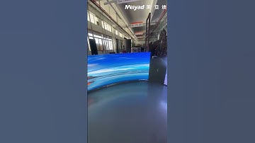 Meiyad P1.875 flexible arc led screen