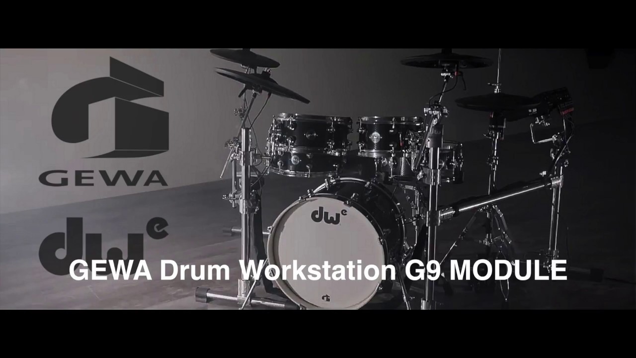 Musikmesse 2018 GEWA G9 Drum Workstation YouTube