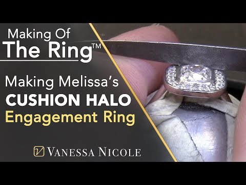 cushion-cut-halo-engagement-rings---making-melissa's-custom-engagement-ring
