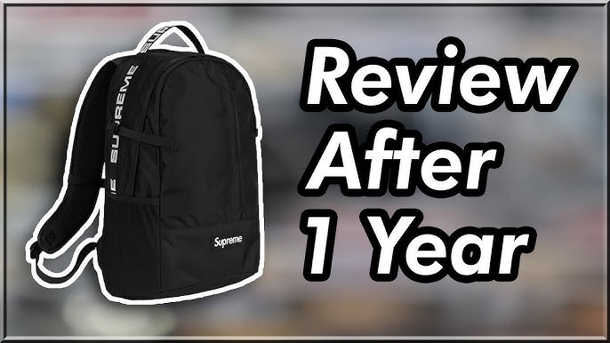 AUTHENTIC SUPREME BACKPACK (FW18) Black - Fast Shipping