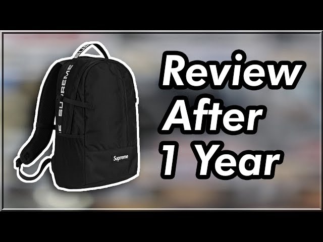 Supreme (SS18) Backpack Black  Backpacks, Supreme backpack, Bags