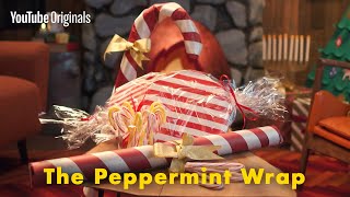 How to Create Peppermint Stick Wraps for Odd Shaped Objects! l The Great Gift Exchange!